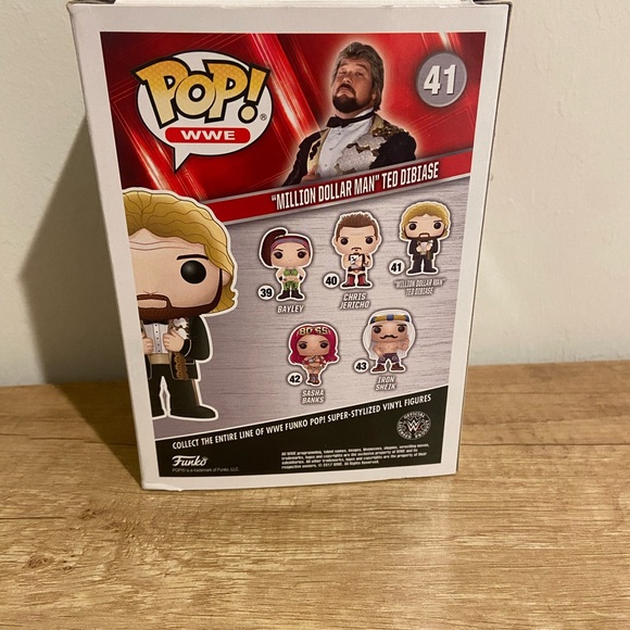 Funko Pop! WWE “Million Dollar Man” Ted Dibiase 41 FN81324. - Picture 3 of 4